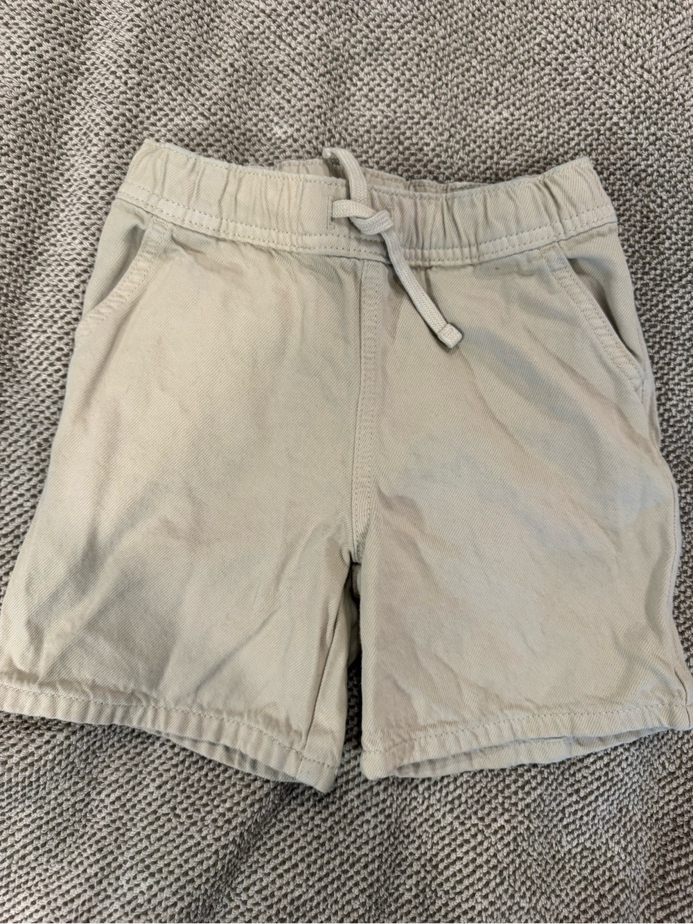 Boys XS (4/5) Light Khaki Pull-On Shorts